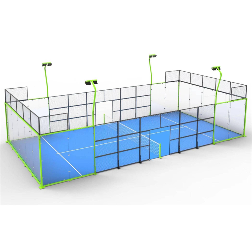 Half -view padel court